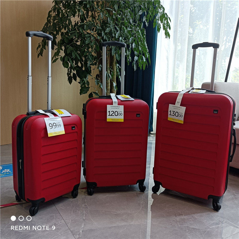 外贸出口尾货拉杆箱男女超轻登机箱20寸防刮拓展行李箱包29托运箱