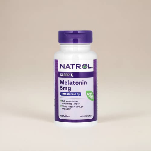 NATROL缓释5mg褪黑素睡眠