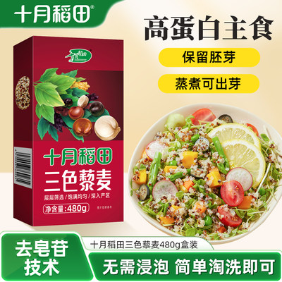 十月稻田三色藜麦混合杂粮米