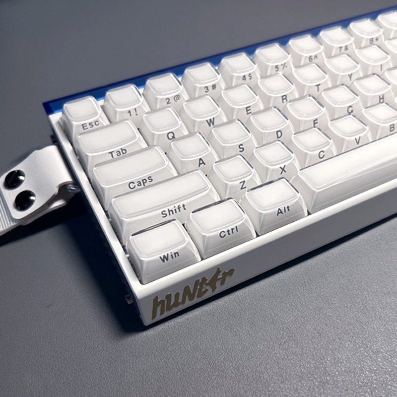 XVX果冻水晶键帽侧刻机械键盘帽OEM高度PC双色注塑冰晶wooting