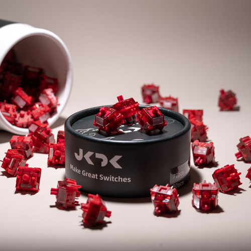 JKDK×HMX 繁花轴Blossoms MX五脚线性轴闷响中频声优hifi开关轴