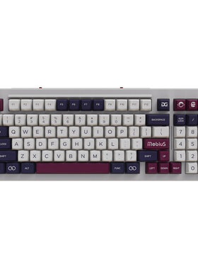 Mobius莫比乌斯domikeyABS二色成型机械键盘键帽SA高度球帽客制化