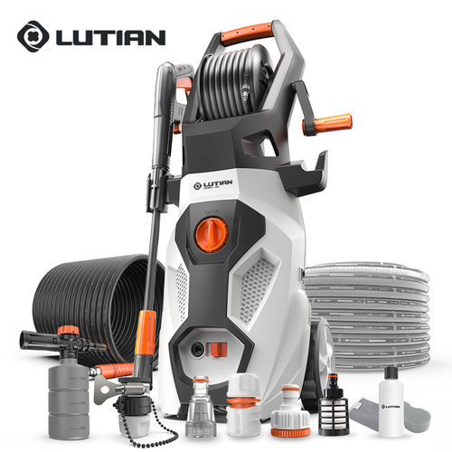 绿田超高压卷管220v刷车水泵