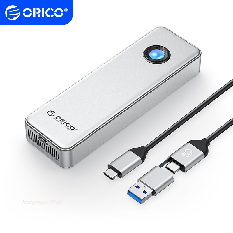 奥睿科（ORICO）USB4铝合金固态移动硬盘盒20/40Gbps移动m.2 外接