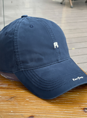 春上新森莉高品质水洗R字母棒球帽子女深顶紫色情侣出游鸭舌帽男