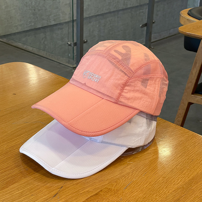 棒球帽男女春夏速干可折叠