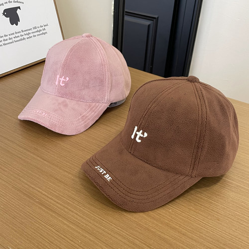 棒球帽户外休息男女秋冬短毛绒