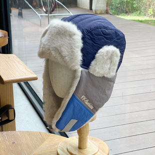 2025冬季新款防寒护耳飞行加绒保暖雷锋帽子女大头骑车套头棉帽男