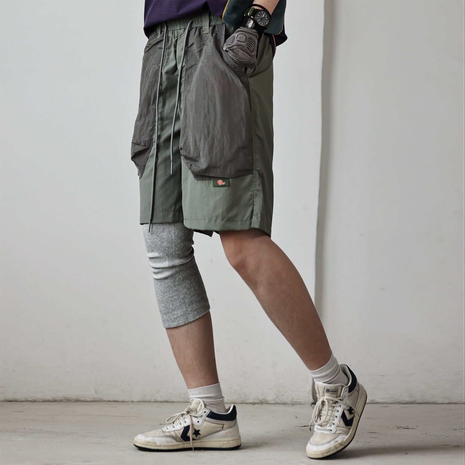 Nobodyknows速干沙滩裤松紧腰网兜透气短裤多色运动休闲登山裤男,男装,短裤,淘宝优惠券,粉丝福利购,淘宝优惠卷