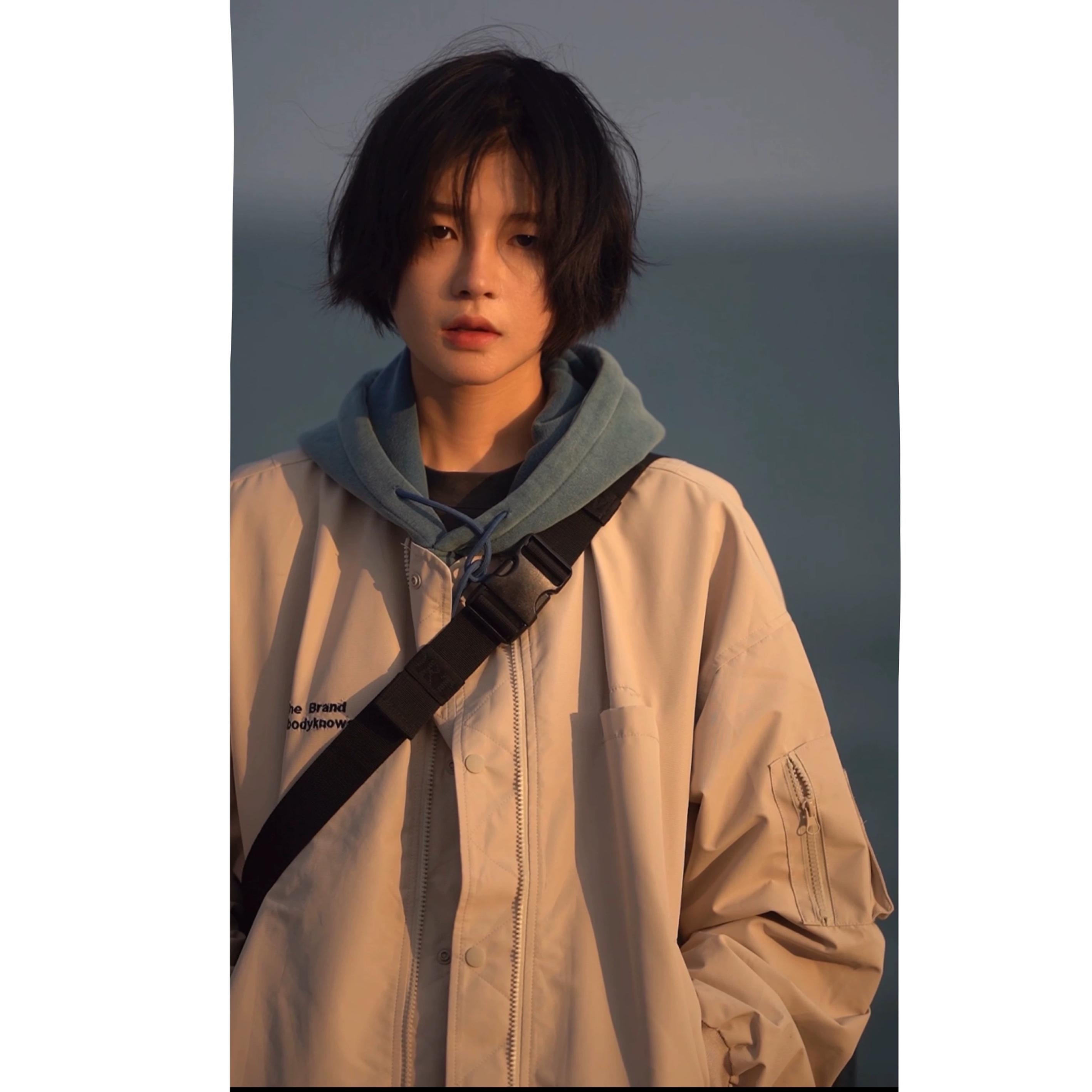 Nobodyknows美式高街男女潮流飞行夹克棉服机能棒球服棉服潮外套