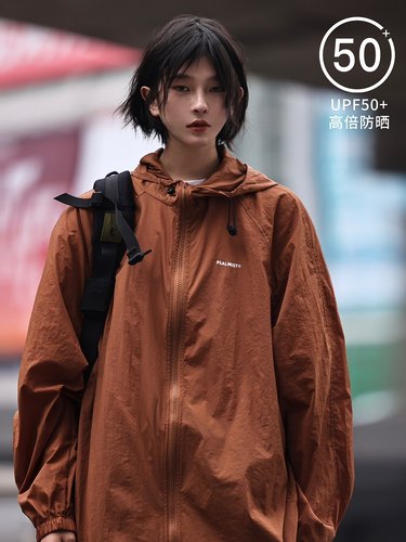 连帽防晒服UPF50+轻薄防紫外线