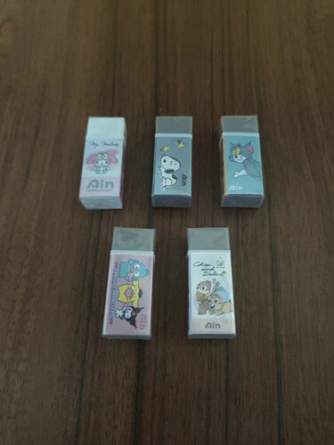 CRUX卡通迷你限定款橡皮擦除超净