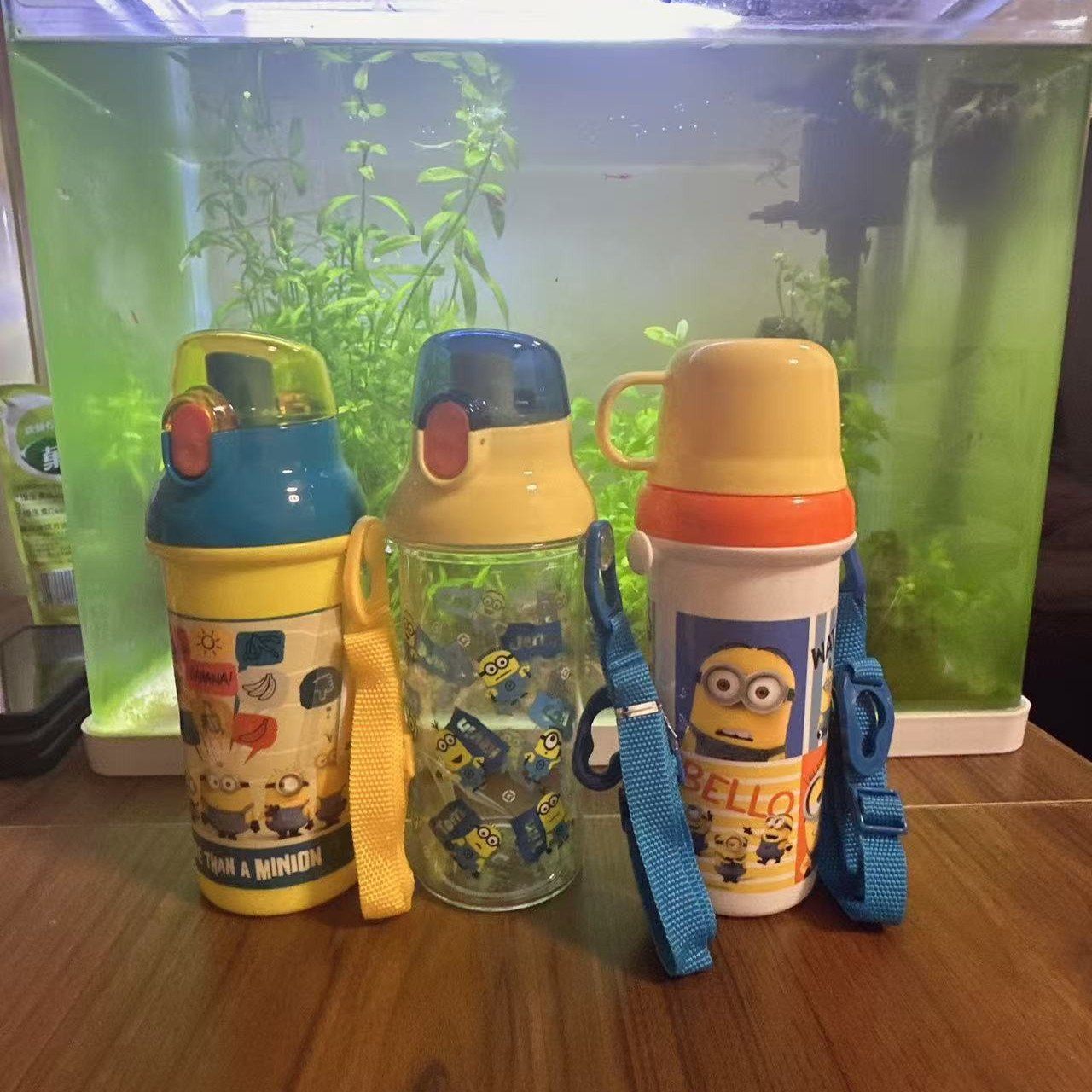 SKATER斯凯达 儿童幼儿园小学生水杯直饮水壶小黄人版日产480ml