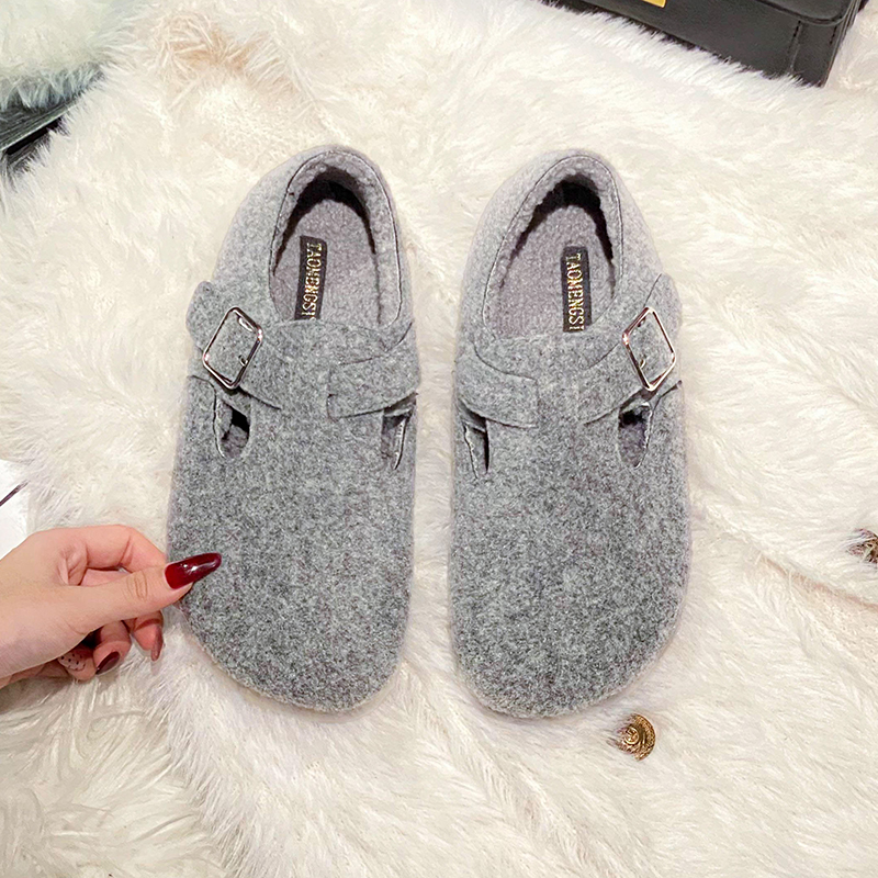 勃肯鞋女法式单鞋大码女鞋