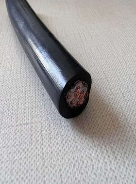 行车专用电缆卷筒电缆阻燃丁腈橡胶圆芯屏蔽线耐磨ZR-YVFRP 5*2.5