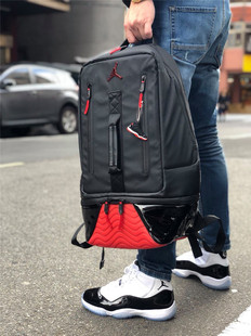 DV1872 AIR 010 KR5 11大魔王黑红双肩篮球背包9A1971 JORDAN