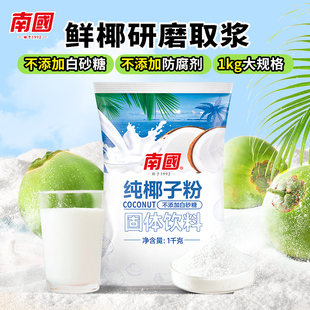 海南特產(chǎn)南國椰子粉椰漿粉 純椰子粉500g烘焙原料特濃椰子粉商用