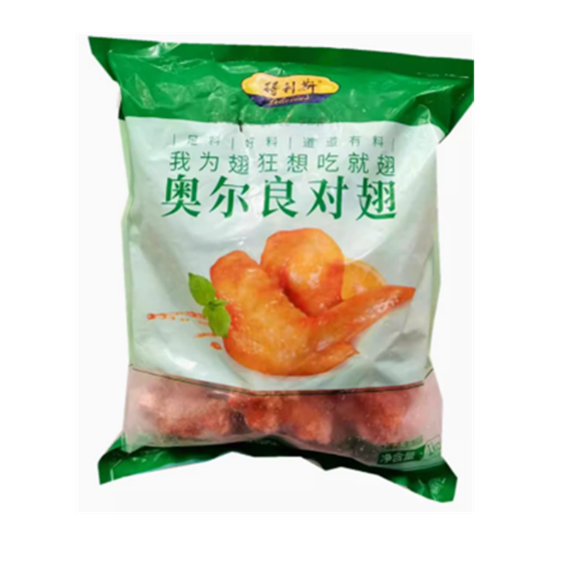 得利斯奥尔良烤对翅1kg10包110对