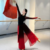 古典舞演出服学生艺考练功服女2026新款 中国风表演服扇子舞蹈服装