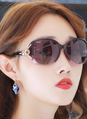 太阳镜女款2025新款防紫外线开车专用防晒眼镜偏光墨镜女高级感夏