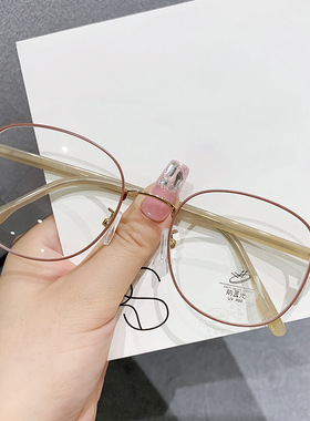 专业防辐射抗蓝光疲劳眼镜女士平光无度数看手机专用电脑保护眼睛
