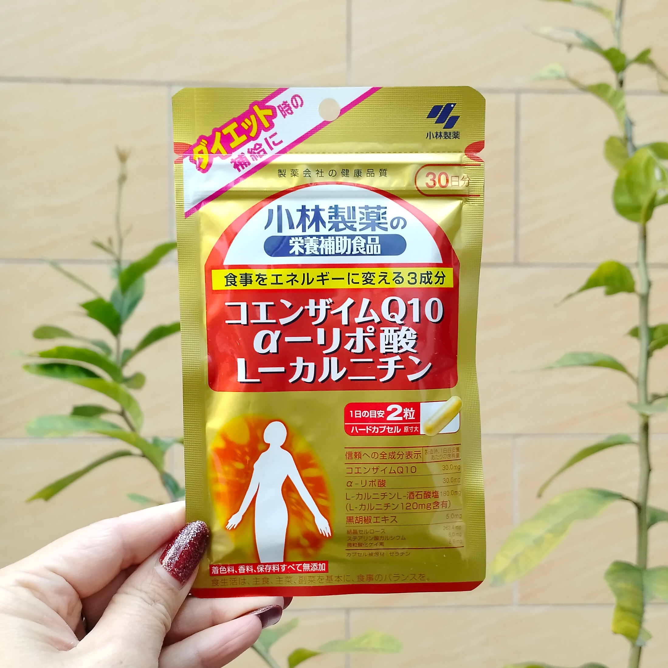 日本代购小林制药辅酶