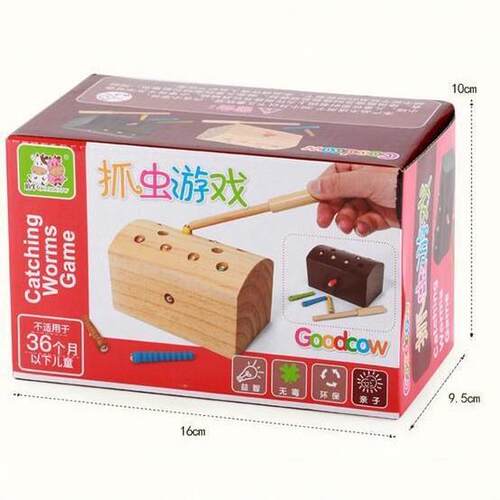 木制多功能动物平衡玩具益智堆叠积木儿童早教叠叠高亲子互动玩具