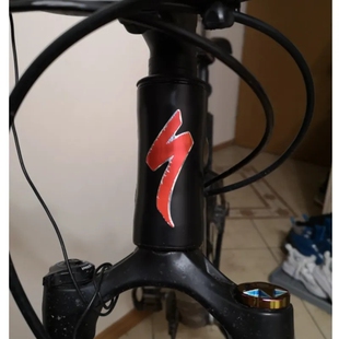 闪电sworks/specialized金属贴纸公路车架单车立体萨甘环法车标