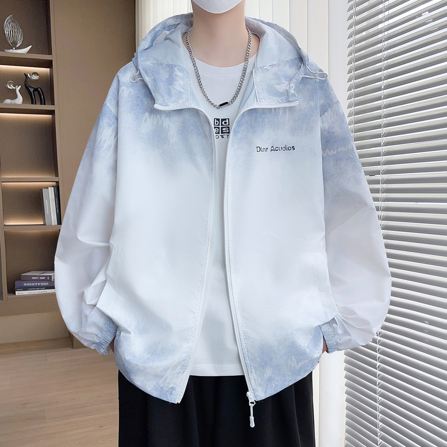 冰丝夏季青少年防晒衣男图片