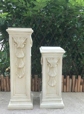 石粉落地装饰摆件欧式复古风格