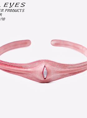 目器 All Eyes 皮革眼珠Choker｜手工项圈 手环