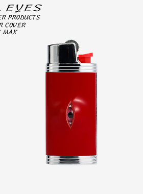 目器 All Eyes 火机保护套 眼珠设计 进口真皮 替换内胆为法国j5