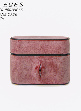 AirPods 保护壳｜「Alleyes」眼珠设计意大利皮革 Plank Acc