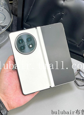 适用oppofindn5手机壳中轴保护oppo折叠屏手机壳findn5全包防摔oppo find n5的保护套n5新款素皮磁吸铰链外壳