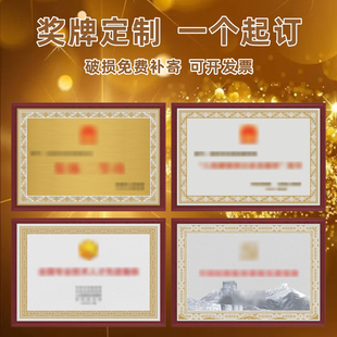 人民满意公务员事业单位先进模范集体记大功奖牌木托铜牌定制钛金