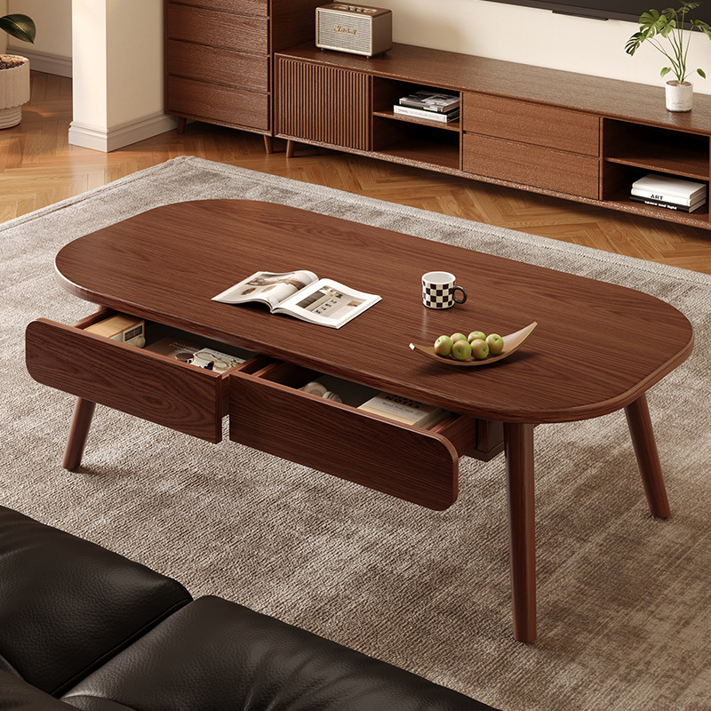 中古风茶几客厅家用小户型沙发茶几小桌子2025新款简约简易咖啡桌