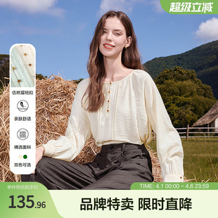 衬衫 2508T40 新款 百图2025年秋季