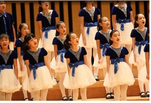小学生合唱服/儿童/初中生/中学生/诗歌/朗诵/表演/大合唱团服装