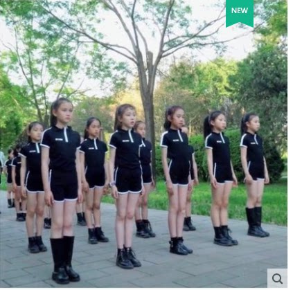 模特少儿走秀练功服同款套装