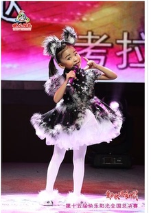 2019快乐阳光女童考拉萌萌哒动物表演服儿童蓬蓬裙演出服男童套装