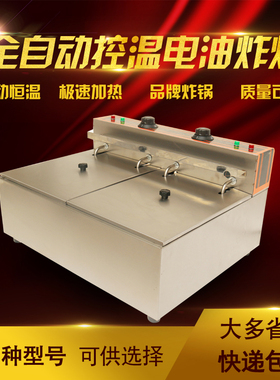 油炸锅商用双缸电加热