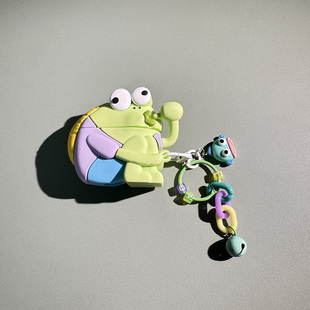 适用OPPO Enco Air5Pro保护套硅胶Free4无蓝牙耳机壳可爱卡通Free3耳机套r3pro防摔air2盒充电仓壳air4pro壳