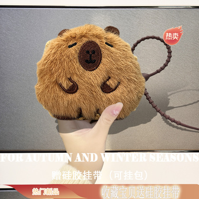 适用于声阔 Soundcore Life P2保护套liberty 4/5毛绒4NC耳机套4Pro收纳盒R50i K20i P30i C40i AeroFit2软壳