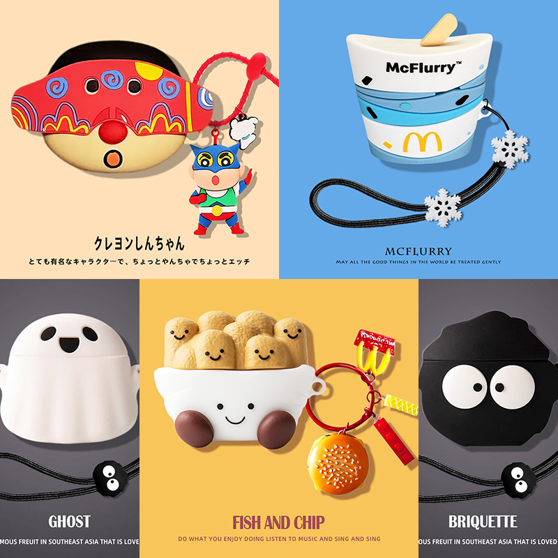 适用vivotws3i无线蓝牙耳机保护套vivotws3e耳机壳硅胶vivotws1e保护壳可爱卡通vivo iqoo tws 3i新款3e/1e软