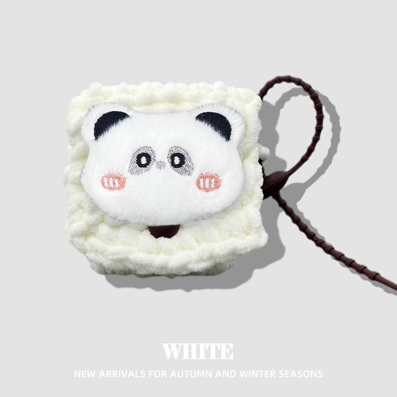 适用荣耀亲选LCHSE X5s保护套7i荣耀Earbuds X7/X6/X5保护壳LCHSEx5s毛绒醒狮EarbudsX5蓝牙耳机5i收纳盒软包