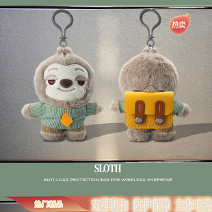 适用Galaxy三星耳机保护套buds3pro保护壳毛绒针织buds3FE蓝牙耳机套buds2疯狂动物城Live一体式 buds3pro软壳