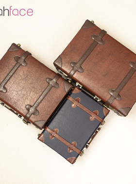 复古手提箱行李箱商务公文箱 英伦箱包男女密码锁小皮箱 工具箱子