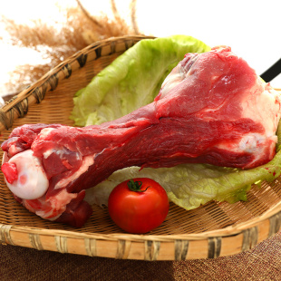 猪大棒骨新鲜带肉猪筒骨粮食喂养土猪大骨头约3.5斤左右带骨髓
