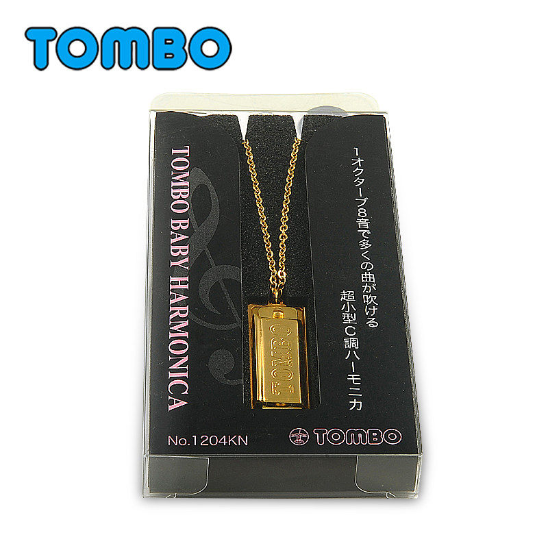 通宝tombo儿童学生成人专业4孔迷你项链1204KNJ小口琴玩具口琴