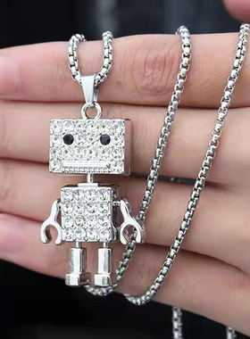 钛钢项链男女潮ins嘻哈小众设计